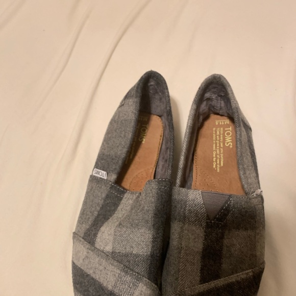 NWT Toms classic flannel shoes . - Picture 8 of 10